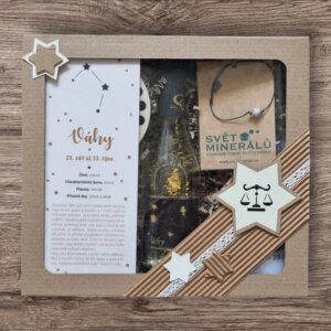 Astrobalíček - dárková kazeta pro jednotlivá znamení zvěrokruhu