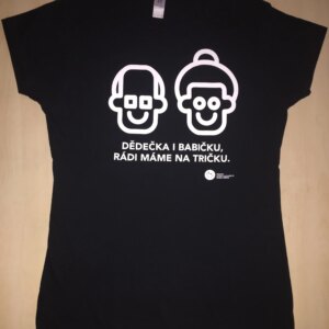 Dětské tričko KRÁSA POMOCI - Dědečka i babičku