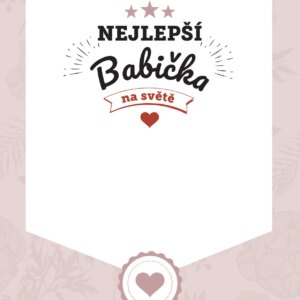 Diplom nejlepší babička na světě