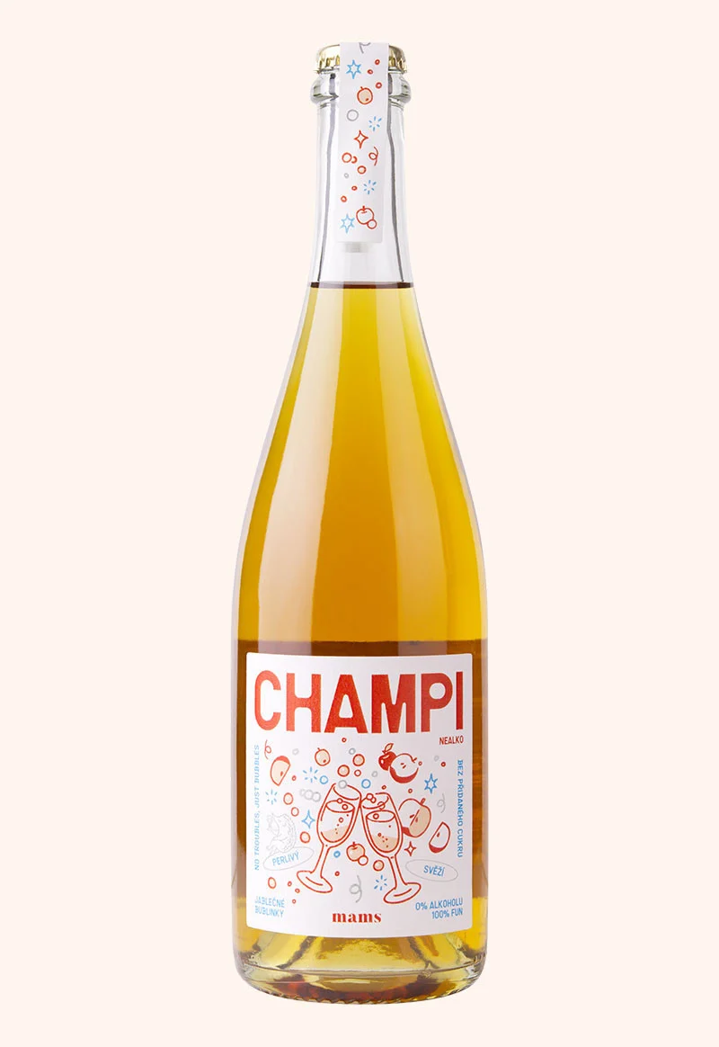 Jablečný šampus bez alkoholu pro celou rodinu