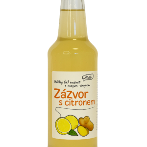 Sirup Na podporu imunity - ZÁZVOR A CITRON