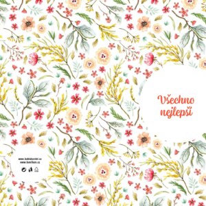 Květinová přáníčka "Všechno nejlepší"