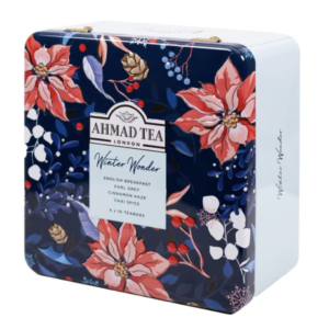 Vánoční dárková kolekce čajů v plechové kazetě "Winter wonder"