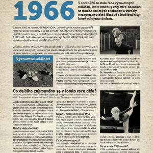 Narozeninové noviny 1966 s vlastní fotografií a textem
