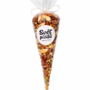 Dárkový kornout s prémiovými oříšky