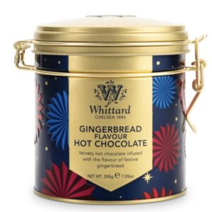 Horká čokoláda v plechovce s příchutí perníčků