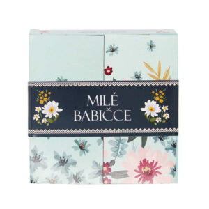 Interaktivní dárková sada čajů s přáním milé babičce