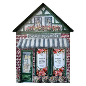 Kosmetická sada Domek plný růží – 2x sprchový gel 100 ml