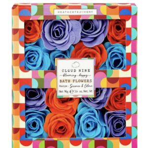 Mýdlové květiny v dárkovém balení pro babičku