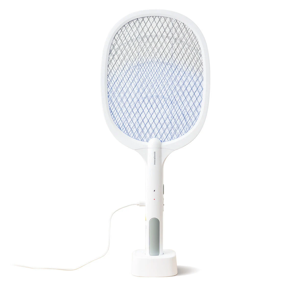 Elektrická plácačka na hmyz 2v1